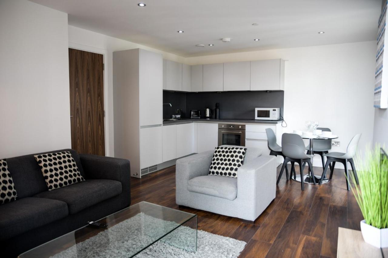 Onpoint Apartments - Spacious 2 Bedroom Apt - City Centre With Balcony Manchester Exteriér fotografie