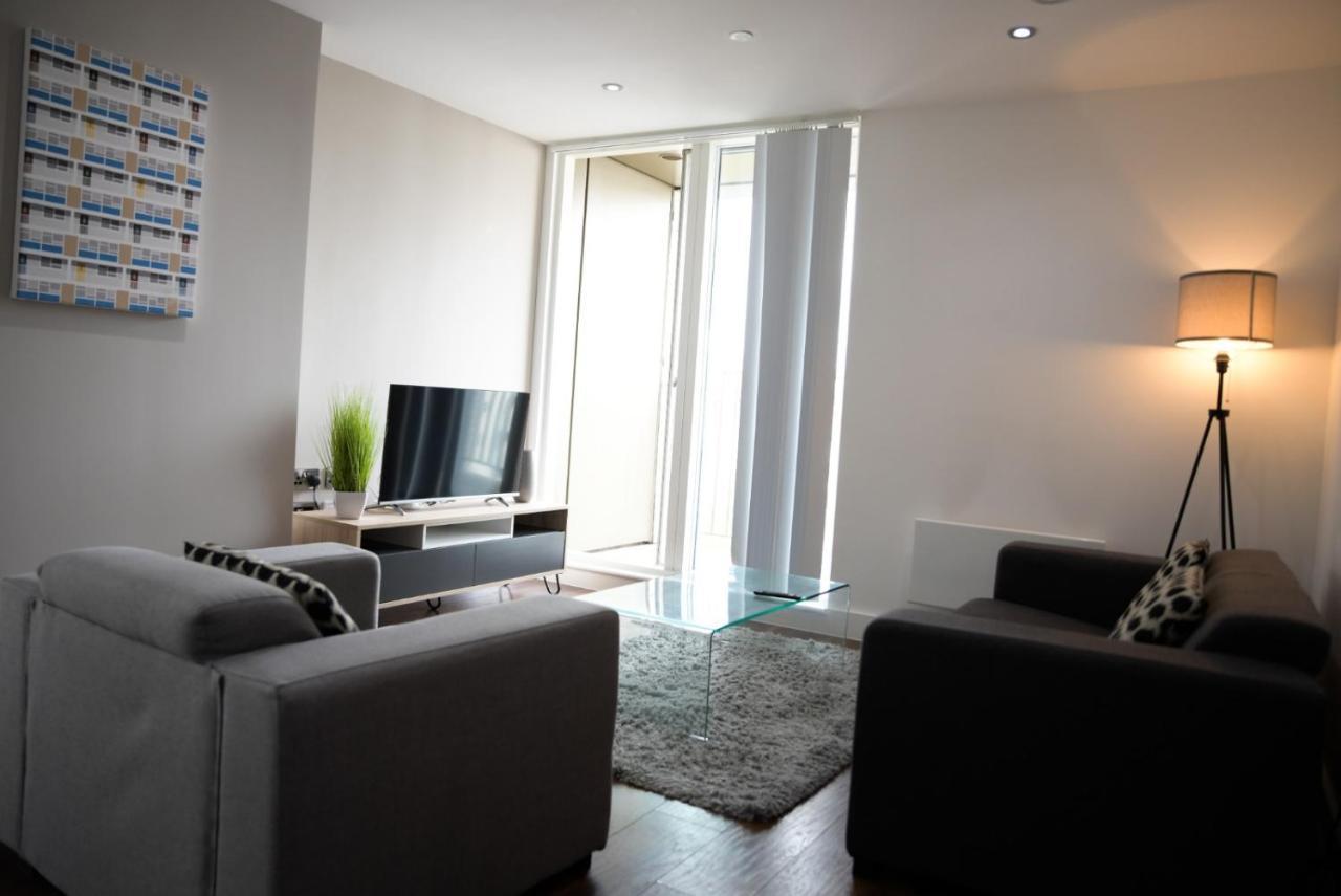 Onpoint Apartments - Spacious 2 Bedroom Apt - City Centre With Balcony Manchester Exteriér fotografie