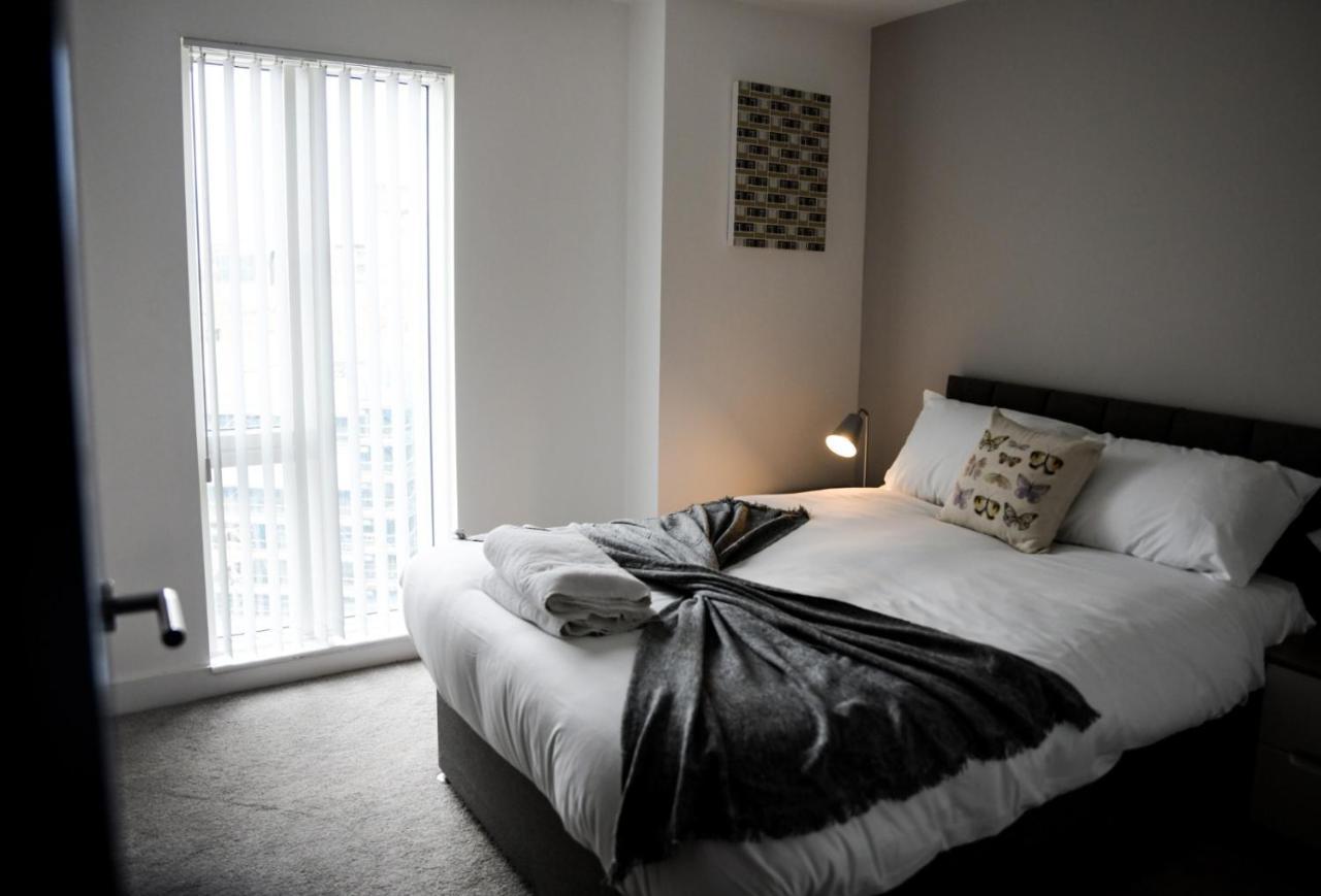 Onpoint Apartments - Spacious 2 Bedroom Apt - City Centre With Balcony Manchester Exteriér fotografie