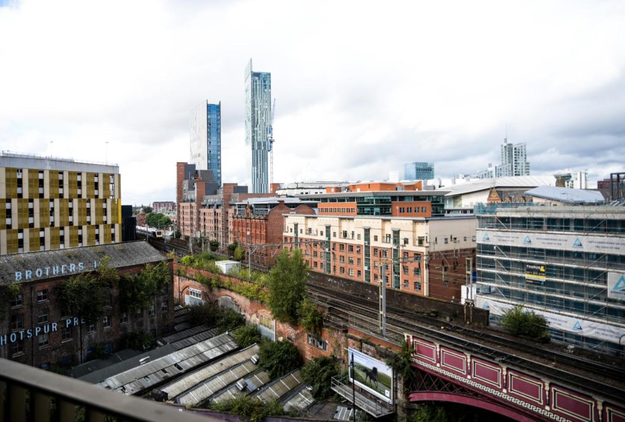 Onpoint Apartments - Spacious 2 Bedroom Apt - City Centre With Balcony Manchester Exteriér fotografie