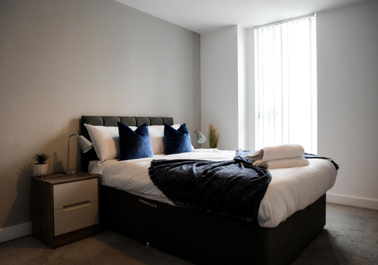 Onpoint Apartments - Spacious 2 Bedroom Apt - City Centre With Balcony Manchester Exteriér fotografie
