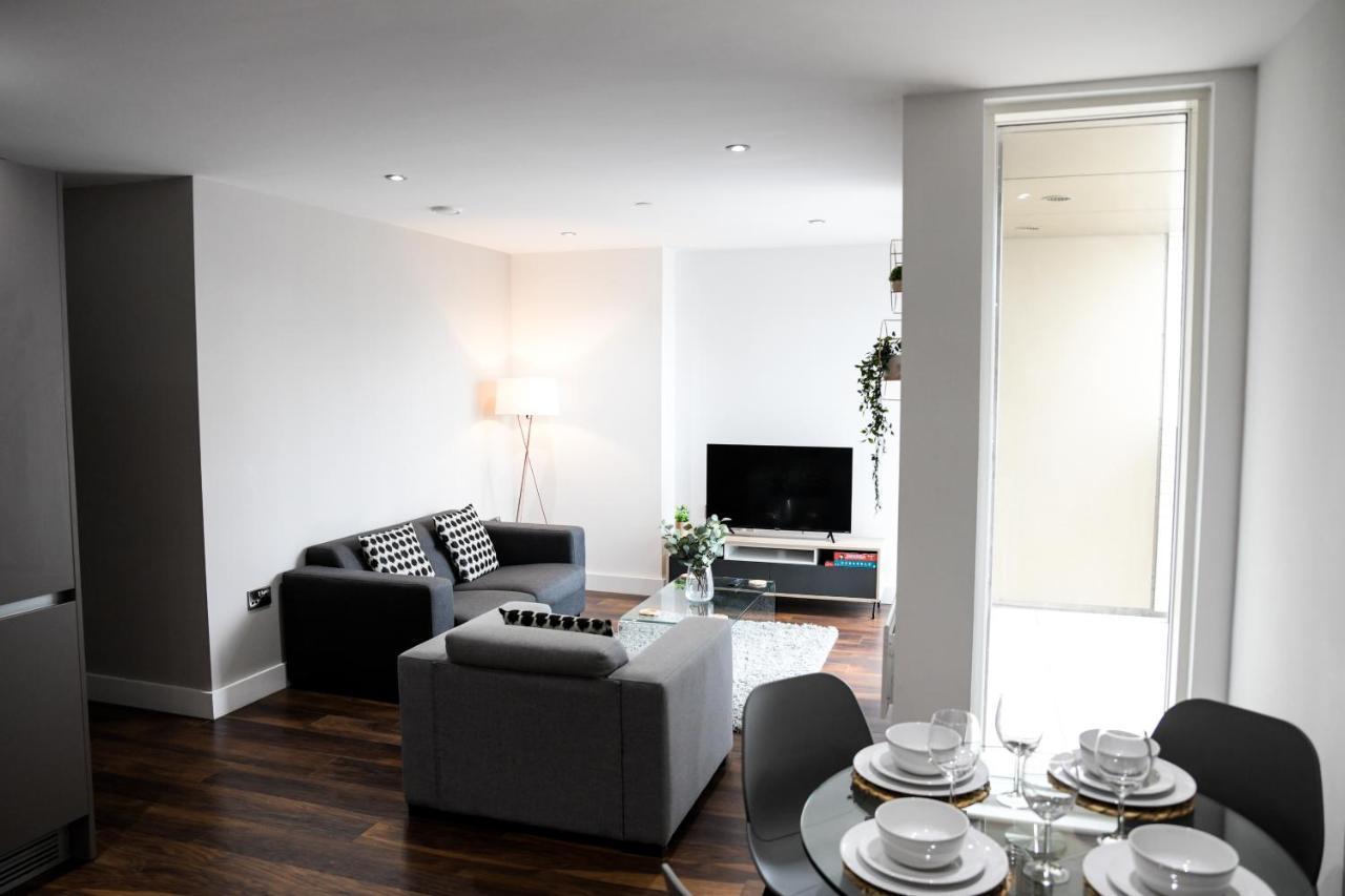 Onpoint Apartments - Spacious 2 Bedroom Apt - City Centre With Balcony Manchester Exteriér fotografie