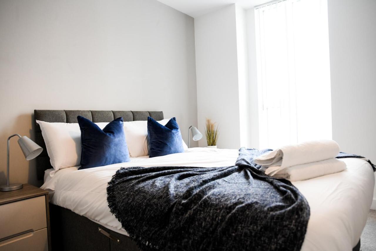 Onpoint Apartments - Spacious 2 Bedroom Apt - City Centre With Balcony Manchester Exteriér fotografie