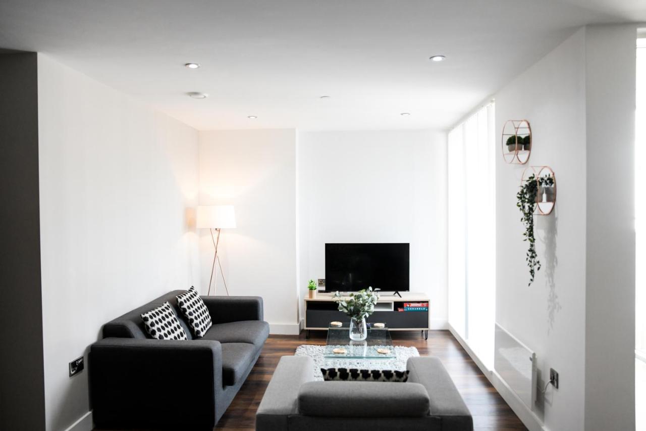Onpoint Apartments - Spacious 2 Bedroom Apt - City Centre With Balcony Manchester Exteriér fotografie