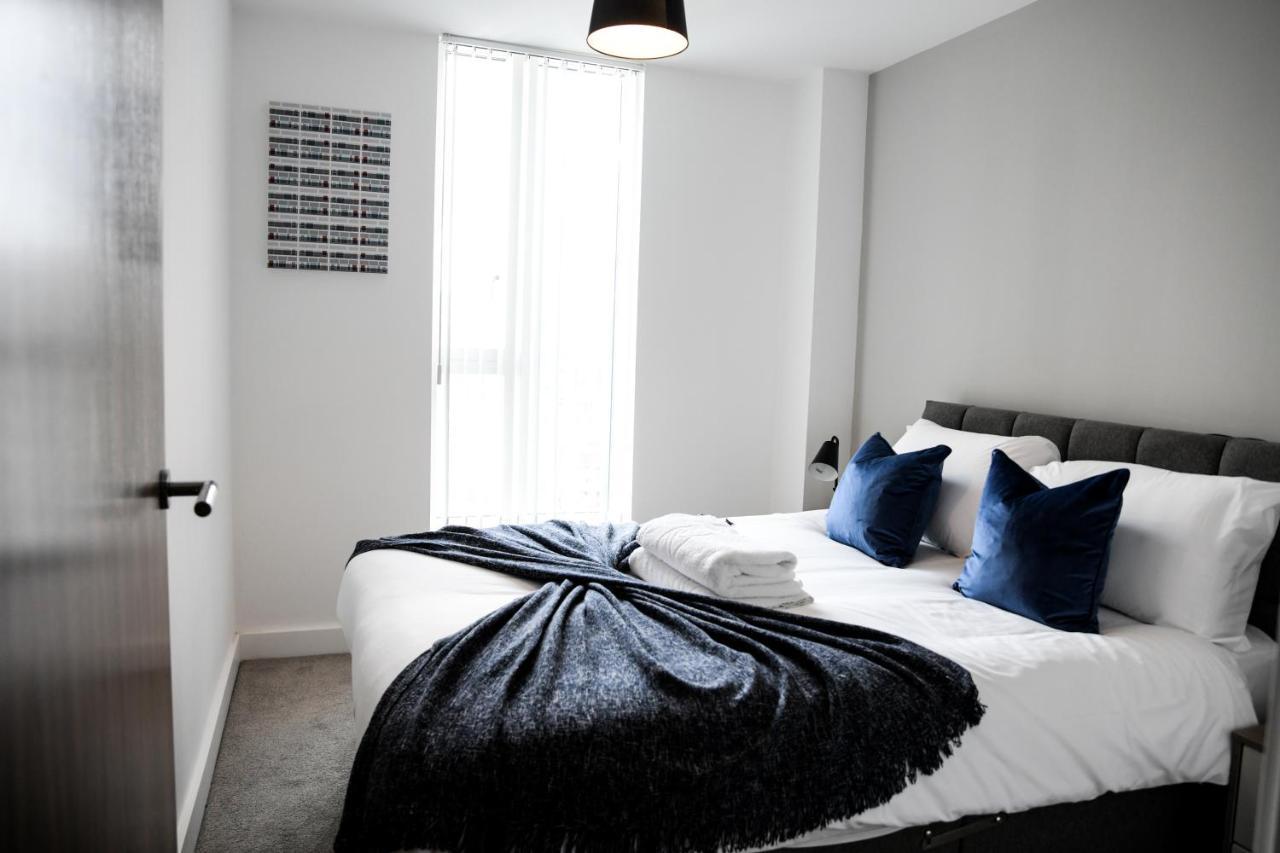 Onpoint Apartments - Spacious 2 Bedroom Apt - City Centre With Balcony Manchester Exteriér fotografie