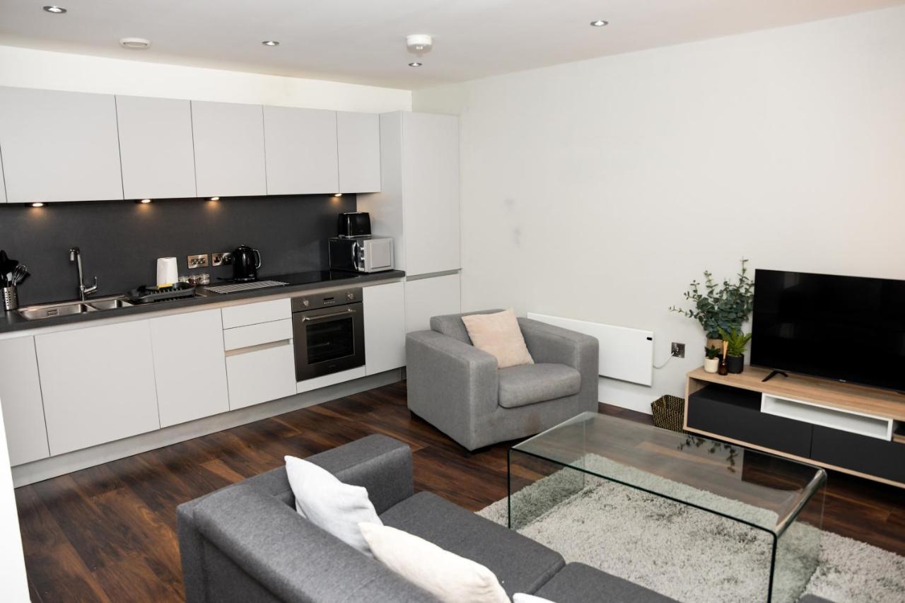 Onpoint Apartments - Spacious 2 Bedroom Apt - City Centre With Balcony Manchester Exteriér fotografie