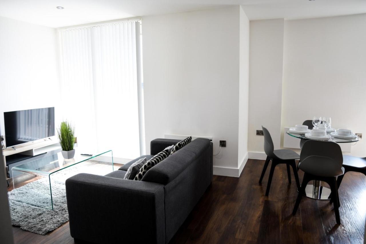 Onpoint Apartments - Spacious 2 Bedroom Apt - City Centre With Balcony Manchester Exteriér fotografie